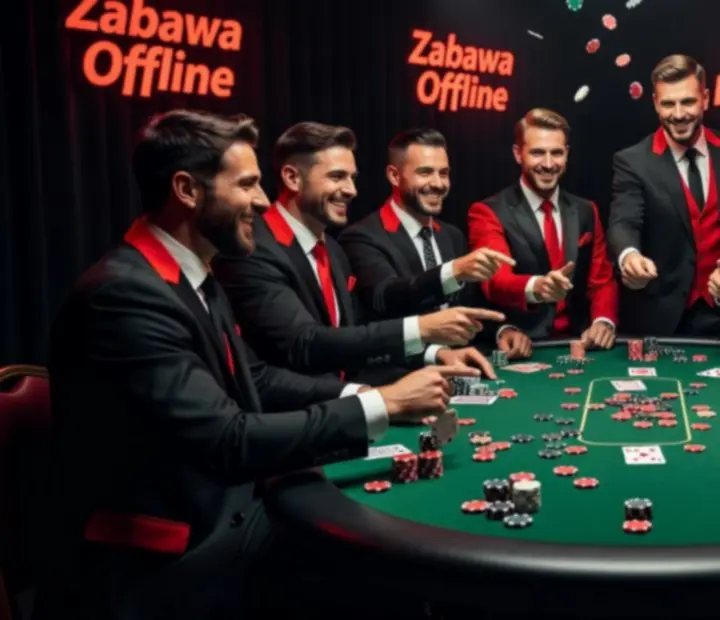 Hostowie prowadzą brutalny wieczór tematyczny przy stołach z kartami